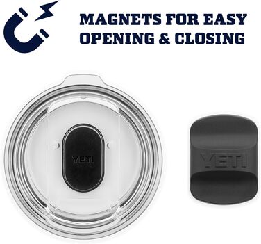 Термокружка YETI Rambler з нержавіючої сталі, вакуумна ізоляція, кришка MagSlider, 296 мл (King Crab)