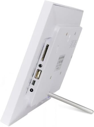 Frameo Цифровий фоторамка 10.1 дюйма з Wi-Fi, HD сенсорний екран, 16GB пам'яті, автоматичне обертання, підтримка фото та відео, настінний монтаж