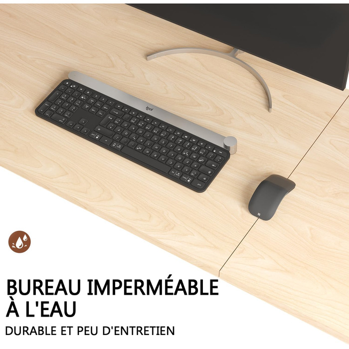 Комп'ютерний стіл Devoko, стіл для ноутбука, (акорн, 100 x 60 x 75 см)