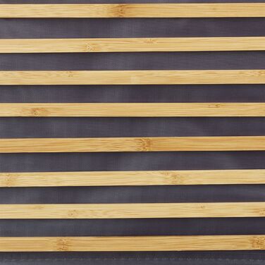 Relaxdays Бамбуковий пуф з місцем для зберігання