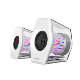 Edifier G2000 Pro - Bluetooth колонки для комп'ютера з 7.1 об'ємним звуком, RGB підсвічуванням, USB та Aux входами (білі)