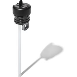 OXO Strive Ізольована пляшка для води зі стандартним кришкою, 473 мл, чорна