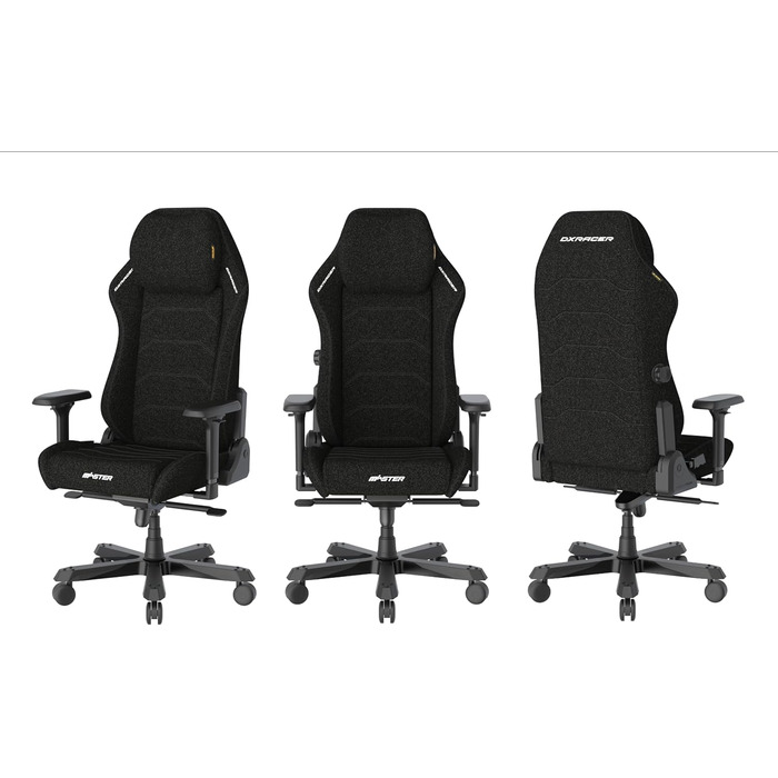 Ігровий/Офісний крісло DXRacer 2.2 FD01/N - Чорний, з регулюванням висоти та функцією гойдання