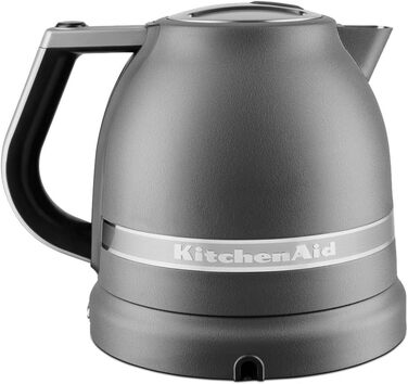Міксер KitchenAid Artisan 1.5 л, сталевий котел, колір сірий (5KEK1522EGR)