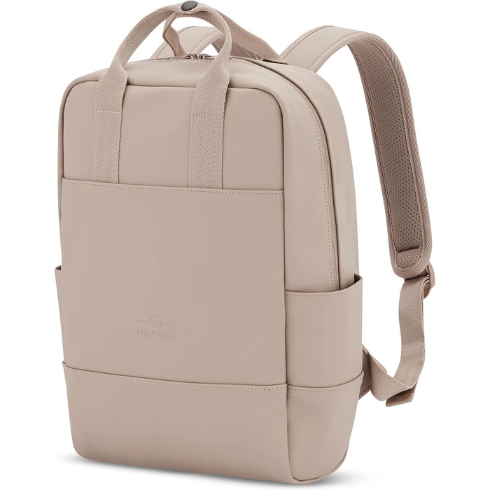 Рюкзак Johnny Urban Women - Hailey - Рюкзак для жінок - Елегантний денний рюкзак з 14-дюймовим відділенням для ноутбука для університетської бізнес-школи - Сучасні міські рюкзаки - водовідштовхувальний бежевий