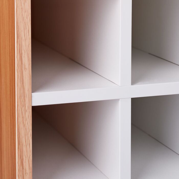 Великий винний стеллаж Relaxdays з тримачами для келихів