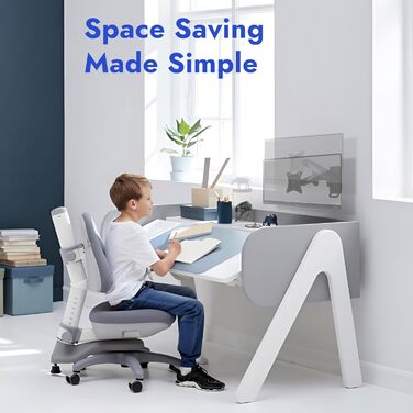 Кріплення для монітора Invision 17-27' з газовою пружиною, VESA 75x75/100x100, регулювання висоти, нахил, поворот, 2-7 кг [FX100]