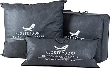 Подушка Klosterdorf Premium Делюкс 80x80 см 950 г Ручна робота Здоровий сон