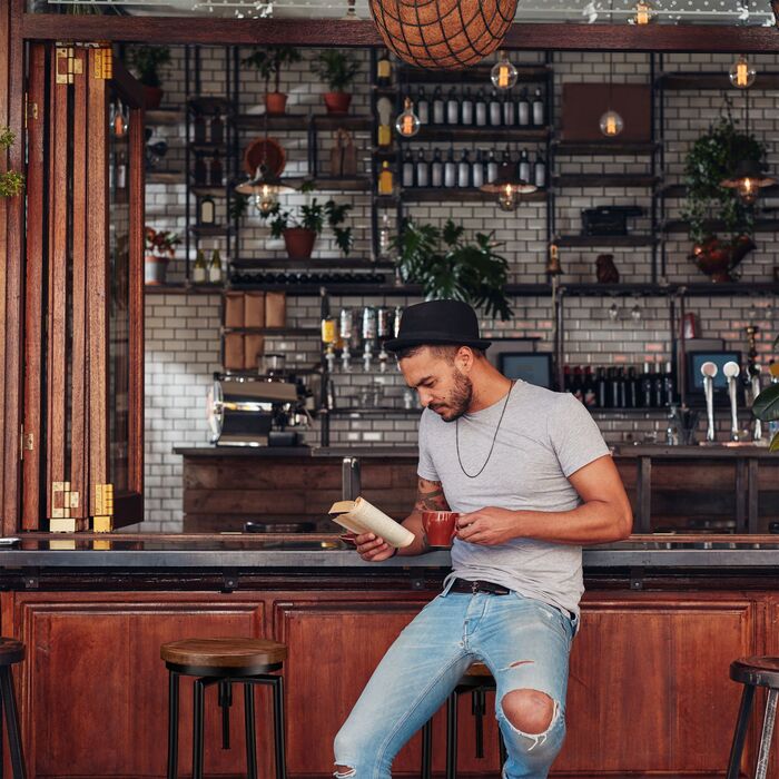 Барний стілець Relaxdays Industrial