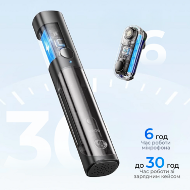 Бездротовий мікрофон BOYA Magic-07 Type-C Black