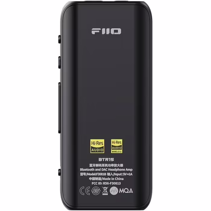 FIIO BTR15 Bluetooth підсилювач для навушників, чорний