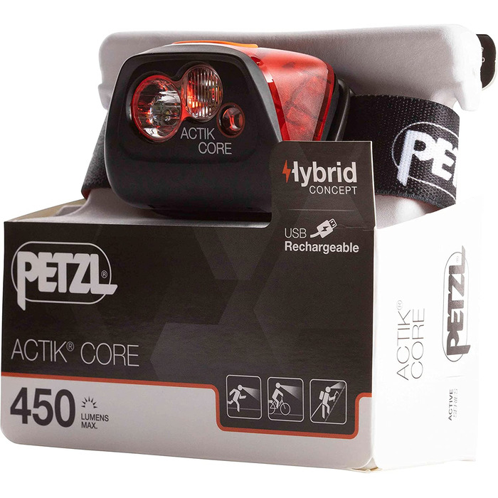 Налобний ліхтар PETZL Actik Core 350 люмен