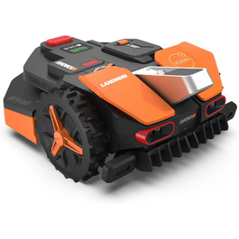 Робот-газонокосарка WORX Landroid Vision S250 WR202E для газонів до 250 м², AI косарка без обмежувального дроту, Wi-Fi, Bluetooth, розумне уникнення перешкод, захист їжаків