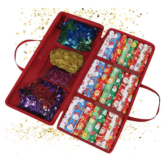 Організатор для зберігання подарункового паперу