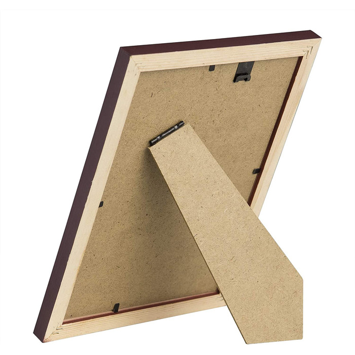Набір рамок для фотографій WOLTU 10, скляна панель в дерев'яній рамці в стилі cm Artos, (чорний, 20x25)