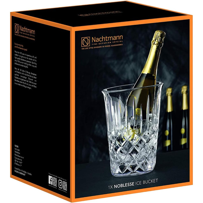 Скляний глечик Nachtmann Noblesse 1190 мл, Kristallglas, Made in Germany, для води, безпечний для миття в посудомийній машині