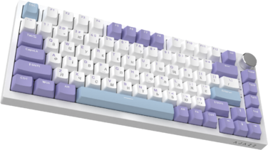 Дротова механічна клавіатура Ajazz AK820 Sea Salt Switch White (AK820-SS-PWB)