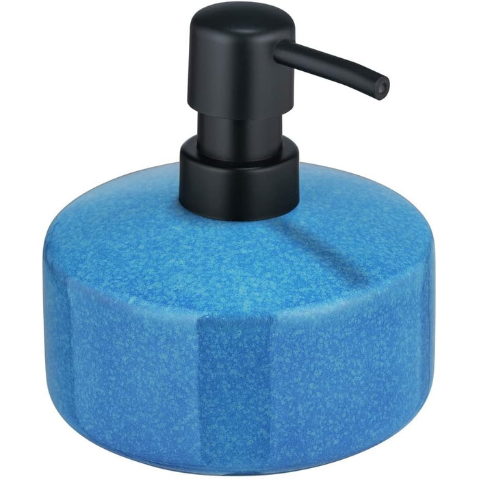 Набір аксесуарів для ванної кімнати Дозатор мила з 2 частин Керамічна зубна щітка Кружка синього кольору