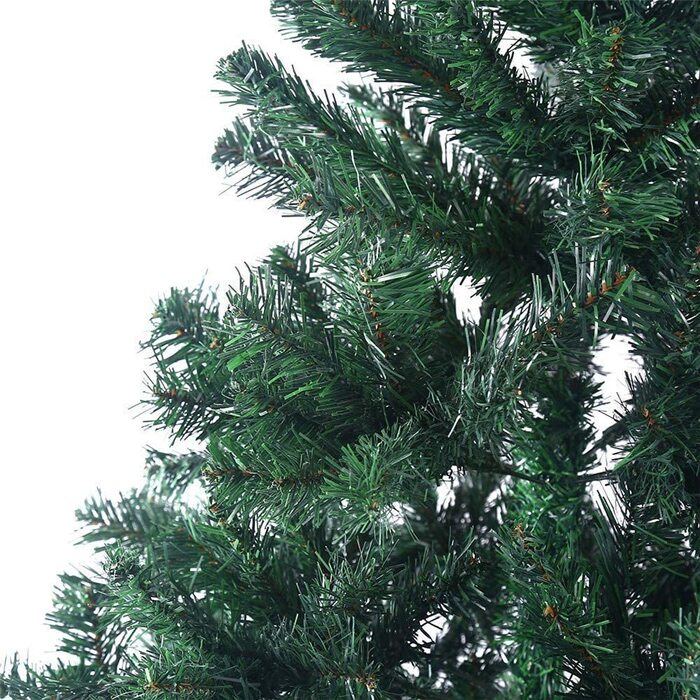 Різдвяна ялинка АуфуН штучна декоративна ялинка Вайнахт Штучна ялинка з металевою підставкою Різдвяний декор (180 см, зелений ПВХ)