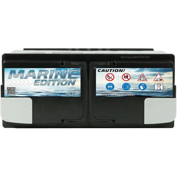 Акумулятор 12V 140Ah GEL Marine Edition для човнів, автофургонів, кемпінгу, сонячна батарея