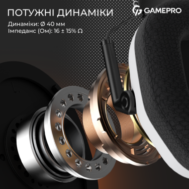 Дротова гарнітура Gamepro Genesis Mercury (HS120W)