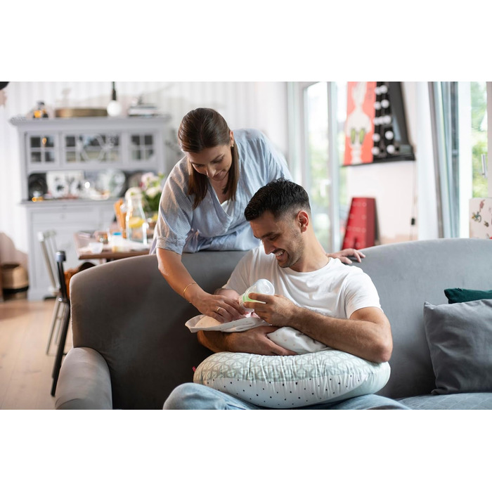 Подушка для годування Motherhood Ergonomічна, Оeko-Tex Standard 100, колір Бежевий Класик