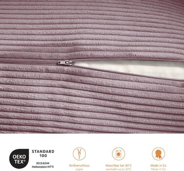 Подушка для спини в ліжко та на диван sleepling з вельвету, велика клиновидна подушка для читання та підтримки попереку з бічним кишенею, знімний чохол, 70x40x20 см, колір старе роже