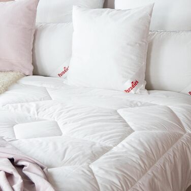 Ковдра Paradies Ganzjahresdecke 135x200 см - Prima Bio, тепла та дихаюча, стегане покривало для ліжка 135x200 см