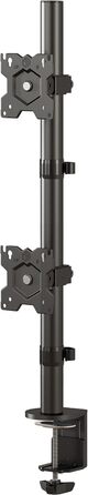 Кріплення для моніторів ONKRON D421E-B (D208E-B) - 4 монітори, 13-32 дюйми, до 8 кг, VESA, регулювання висоти, чорний