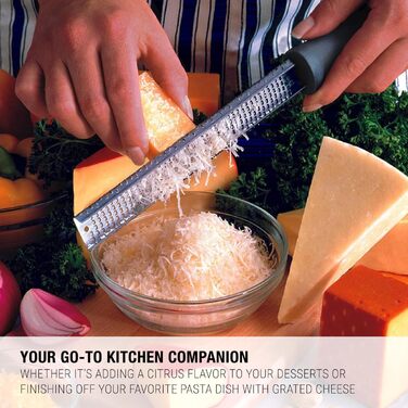 Мікроплан Преміум Класик: цитрусовий шатер та тертка для пармезану, білий