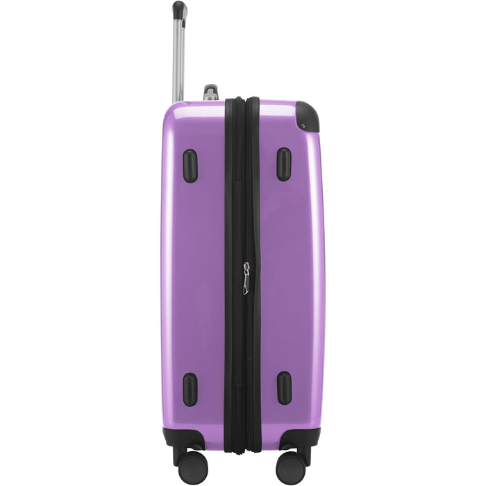 Набір валіз Hauptstadtkoffer Alex (S+M+L) - 3 валізи: 55 см, 65 см, 75 см, ABS+PC, TSA, фіолетовий