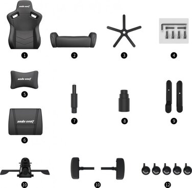 Крісло ігрове Anda Seat Kaiser 2 XL Brown