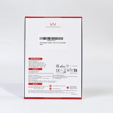 Бездротовий, LED-дисплей, сумісний з iPhone, Чорний, 5000mAh, PD 18W