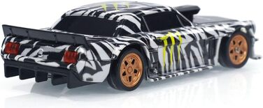 RC Автомобіль 1/43 Масштаб Drift Авто 4WD Радіокерування Готовий до Гонок З Підсвіткою Сірий