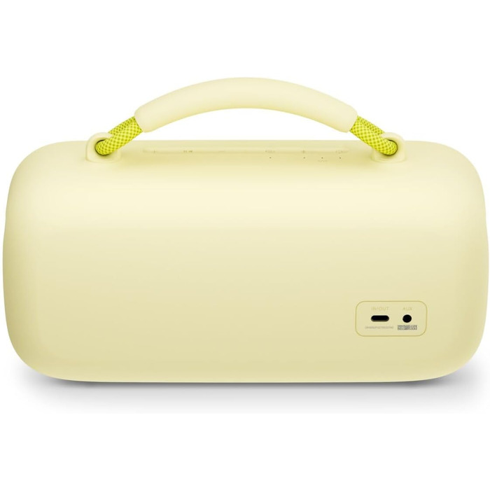 Портативна Bluetooth колонка Bose SoundLink Max - велика, водонепроникна, до 20 годин роботи, USB-C, AUX, цитрусовий жовтий