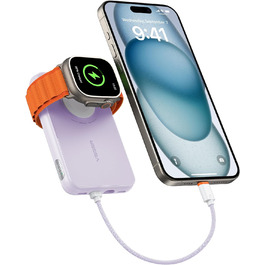 Вбудований кабель Apple, функція зарядки Apple Watch, LED-дисплей, 20W PD, 10000mAh