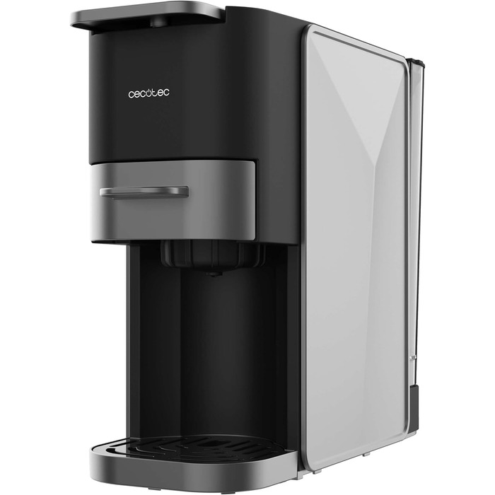 Еспресо-машина Cecotec Freestyle Compact Black: 1350W, Thermoblock, 20 Bar, 4-в-1, для кави, Dolce Gusto, Nespresso, K-Fee (700мл)