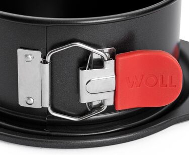 Форма для випічки Woll Springform Ø 26 см – антипригарна, з нержавіючої сталі, з силіконовими ручками, для випічки тортов, посудомийна машина