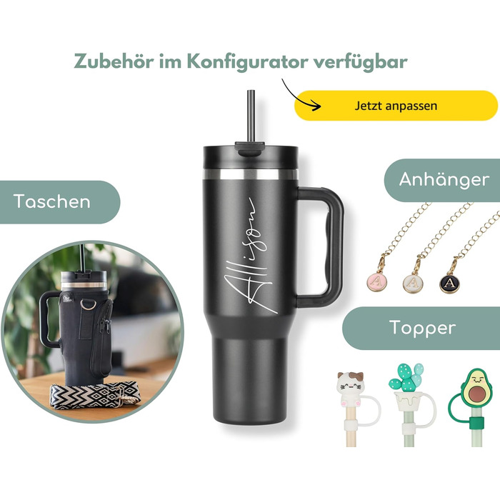 Термокружка Milu 1200 мл з трубочкою та ручкою – подарунок на Пасху для жінок та чоловіків | Подарунки тато, мама, друг, подруга | Подарунки до Дня батька та Дня матері | Подарунки дідусю та бабусі, гравіювання