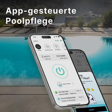 Автоматичний робот-пилосос для басейну Dolphin Nautilus CC Pro з кабелем, для очищення дна і стін, енергоощадний, для вбудованих басейнів до 10 м, водоочищення