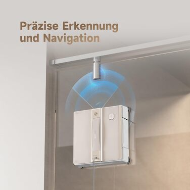 Робот-мийник вікон Dreame C1 Station S Kit з мобільною станцією, автоматичним згортанням кабелю та CornerClean-технологією