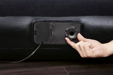 Надувний матрац Bestway Aeroluxe з вбудованим електронасосом, Queensize 203x152x46 см