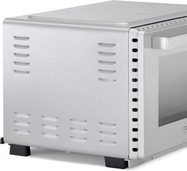 CASO TO 26 SilverStyle: Духовка конвекційна, 26 літрів, 70-230°C, нержавіюча сталь