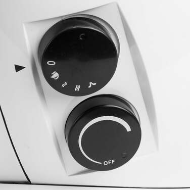 Тепловентилятор Камін білий 1500W