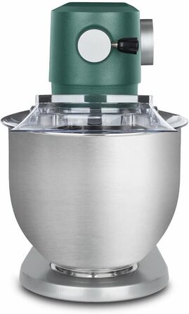 Кухонна машина H.Koenig KM124: професійна, 5 л, з нержавіючої сталі, 800 Вт, 8 швидкостей (зелена)