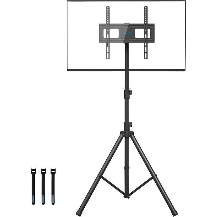 Підставка для телевізора BONTEC: поворотна, нахилена, регульована по висоті, для LCD, LED, OLED, Plasma, Curved телевізорів 32-60 дюймів, до 45 кг, VESA 400x400 мм