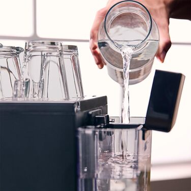 Кавомашина Cecotec Halbautomatische Express-Kaffeemaschine Power Espresso 20 ColdBrew Latte: 1350 Вт, 20 бар, холодний/теплий/гарячий, сенсорний екран, 1.5 л резервуар для води, 500 мл молока, підігрівач чашок, подвійний портафільтр