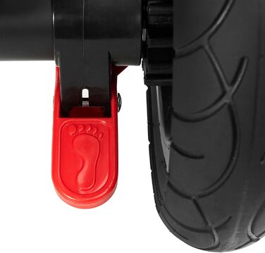 Триколісний велосипед HyperMotion з ручкою для батьків 3-в-1, сірий - для дітей від 1 до 4 років (до 20 кг)