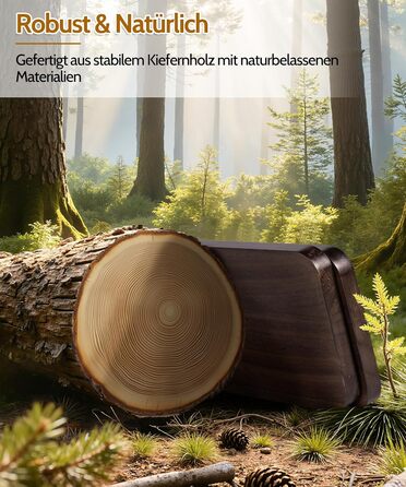 Полиця настінна SUMGAR з дерева, плаваючі полиці, 3-ярусна, декоративна, для вітальні, спальні, колір горіх, 50x58 см