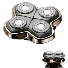 Смінні леза для бритви PRO 4, сумісні зі Skull Pitbull, Butterfly Kiss Pro та Palm, леза для гоління голови для чоловіків (2 шт.)